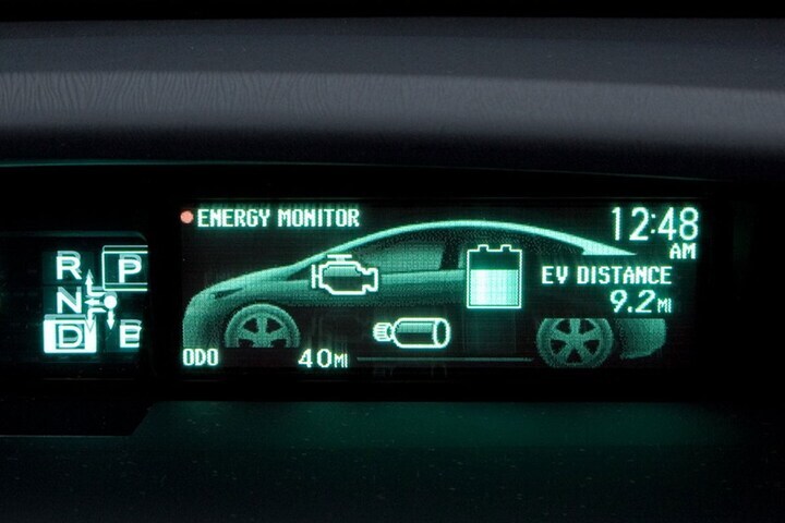 Toyota Prius dashboard