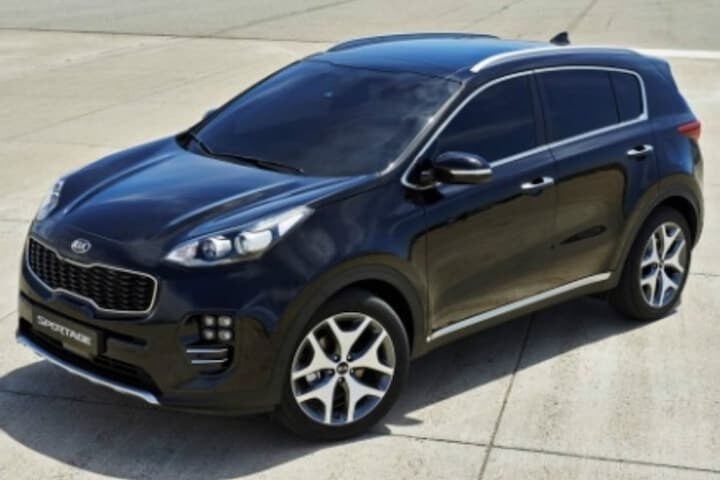 Kia Sportage gelekt