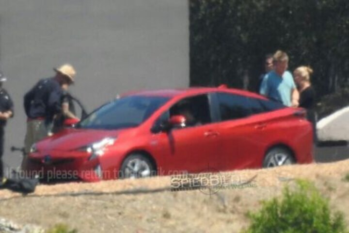 Toyota Prius gelekt