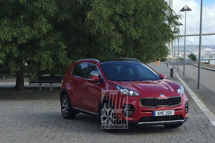 Kia Sportage in Lissabon