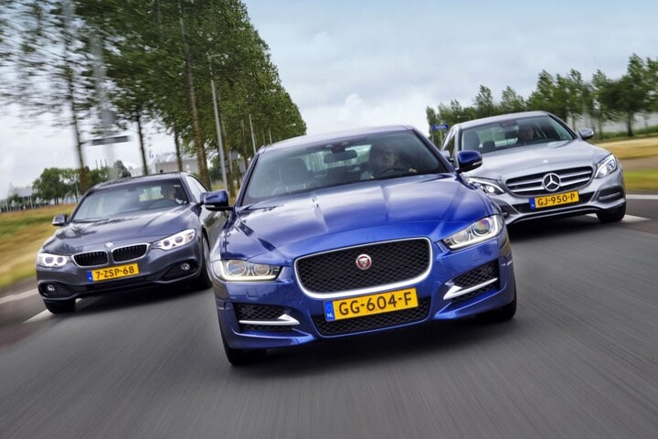 Jaguar XE - BMW 4-serie - Mercedes C-klasse