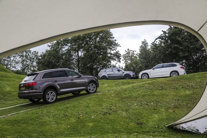BMW X5 - Audi Q7 - Range Rover Sport