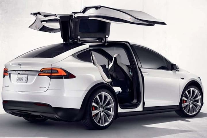 Tesla Model X productieversie