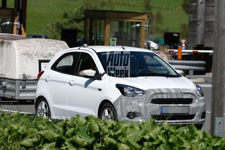Ford Ka Spyshots