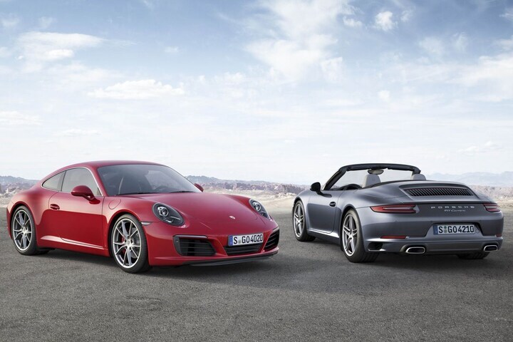 Porsche 911 facelift