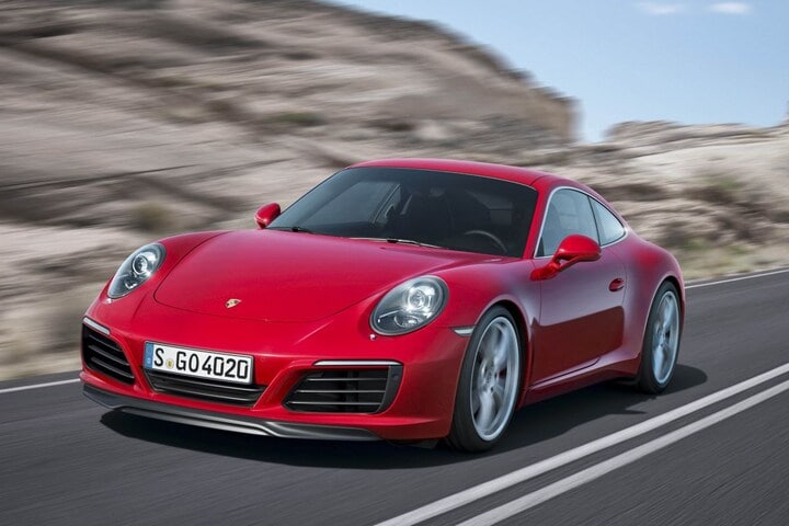 Porsche 911 facelift