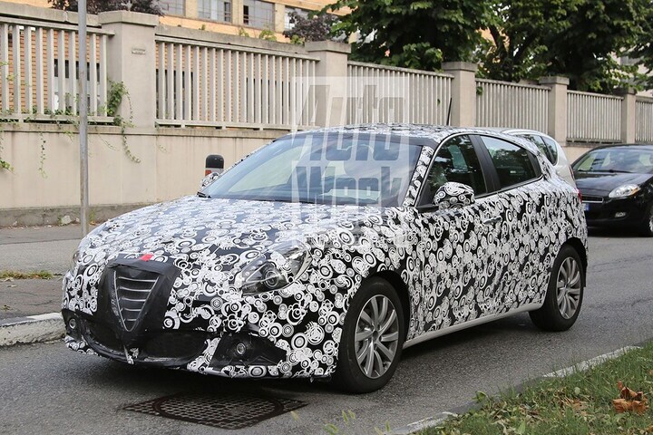 Spyshots Alfa Romeo Giulietta