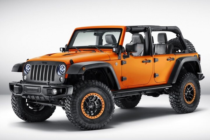 Jeep Wrangler Sunriser Concept