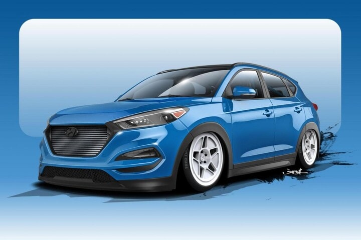 Hyundai Tucson SEMA Brute Ute