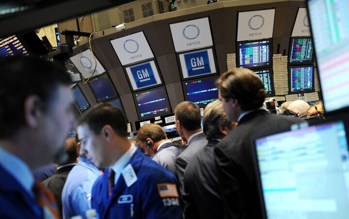 General Motors New York stock exchange (foto ANP)