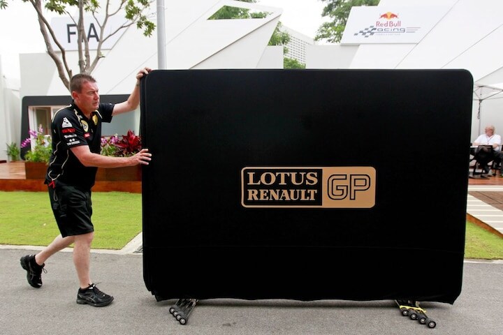 Lotus Renault Formule 1 2011 (foto ANP)
