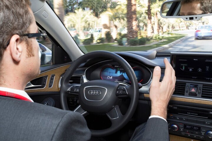 Audi Piloted drivingTraffic Jam Assist technology 