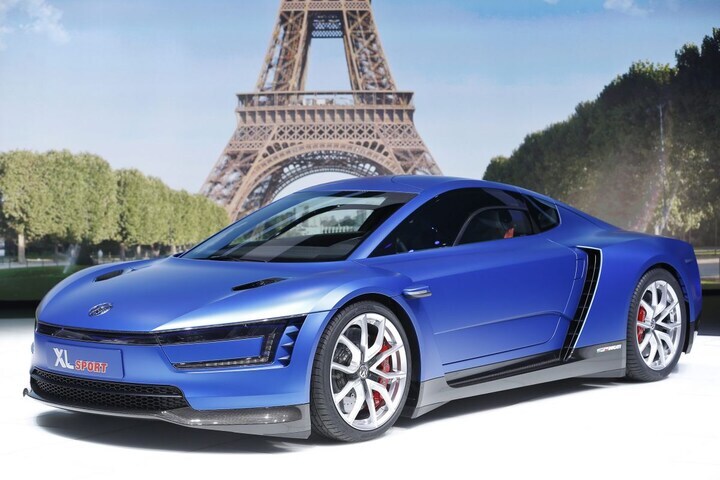 Volkswagen XL1 Parijs Frankrijk (foto ANP)