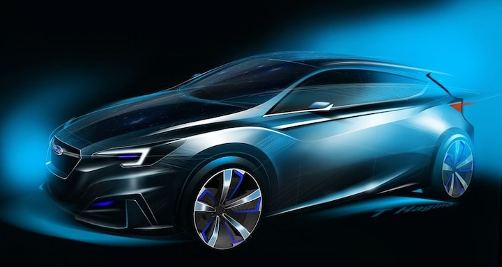 Subaru Impreza 5door Concept schets