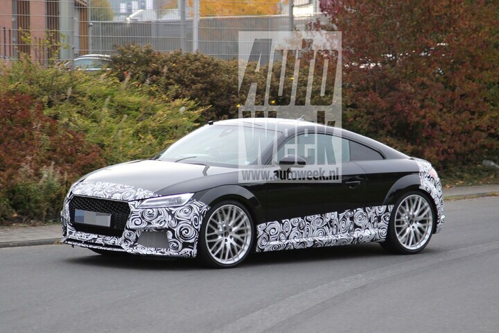 Audi TT RS Spyshots
