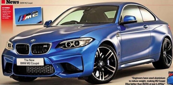 BMW M2 gelekt