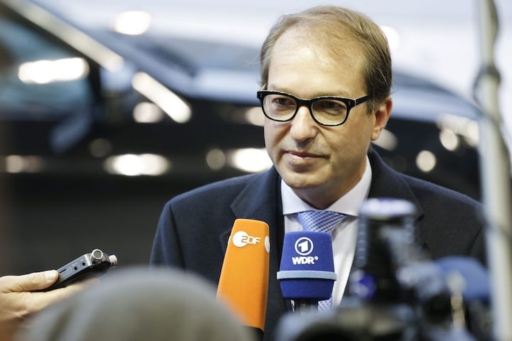 Duitse minister Alexander Dobrindt