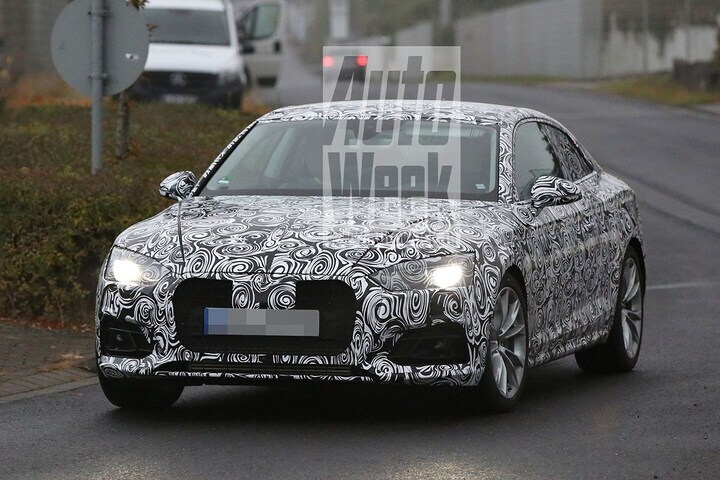 Audi A5 spyshots