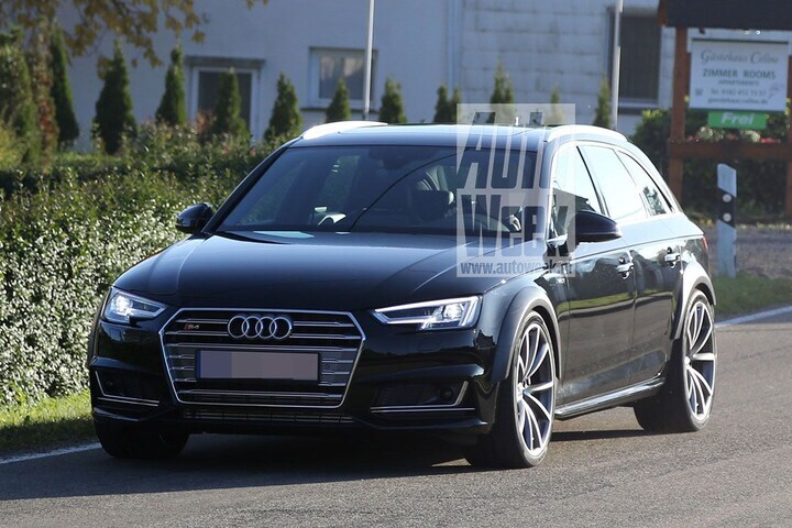 Audi RS4 Avant Spyshots