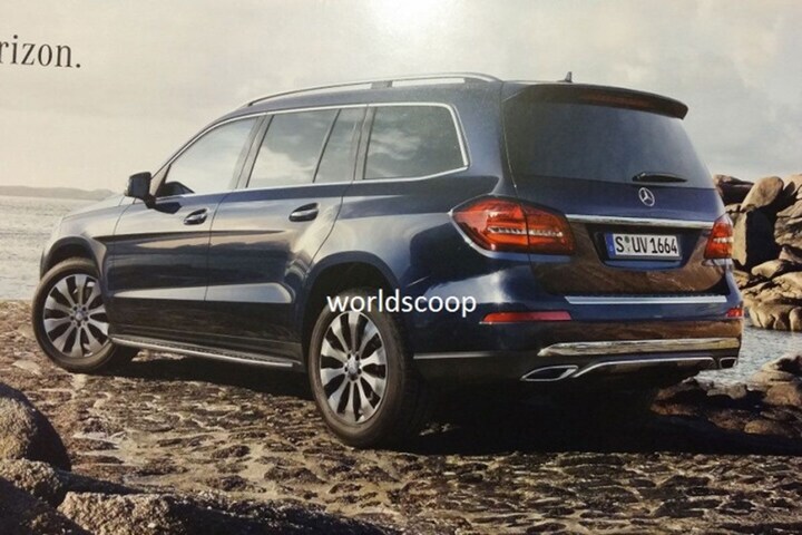 Mercedes-Benz GLS-klasse gelekt