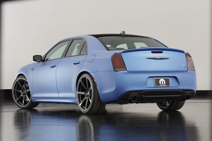 Dodge, Chrysler en Fiat met Mopar-spullen 