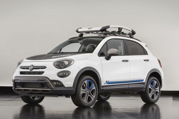 Dodge, Chrysler en Fiat met Mopar-spullen 