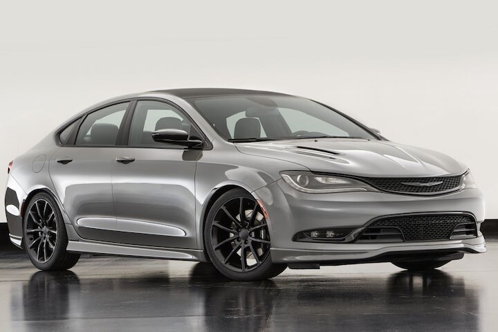 Dodge, Chrysler en Fiat met Mopar-spullen 
