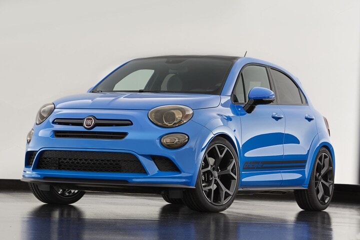 Dodge, Chrysler en Fiat met Mopar-spullen 