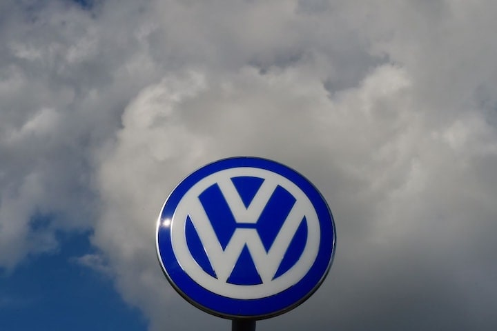 Volkswagen Wolfsburg logo (foto ANP)