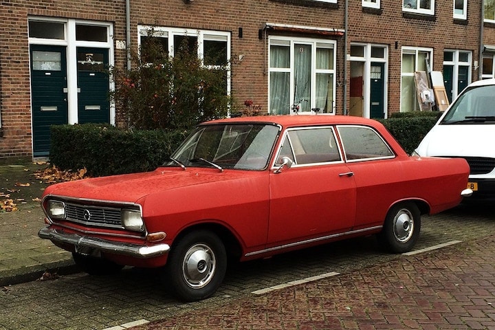 Opel Rekord B In het Wild