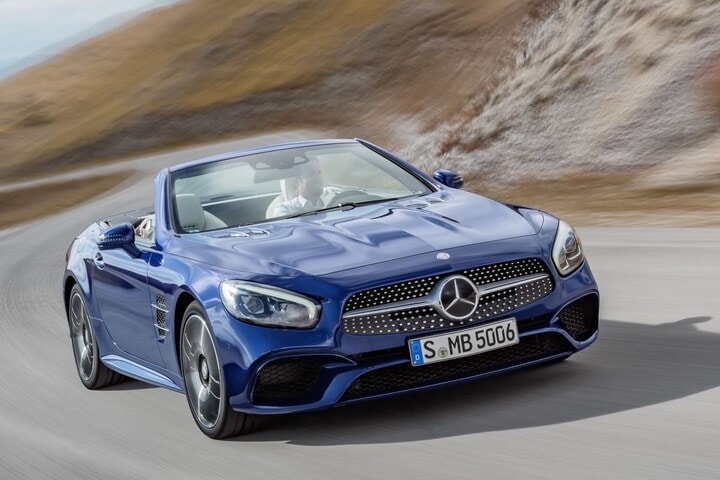 Mercedes SL facelift