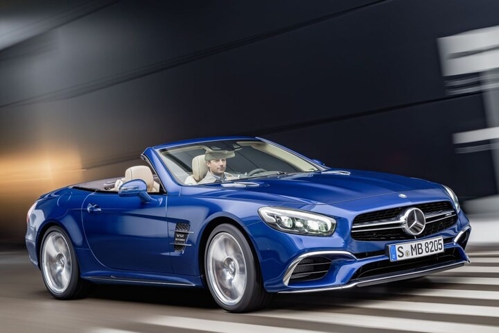 Mercedes SL facelift