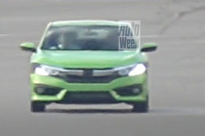 Honda Civic Coupé spyshots