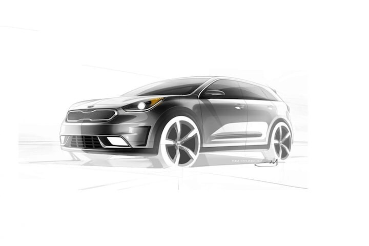 Kia Niro Hybrid teaser