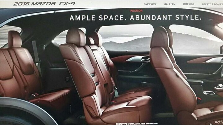 Mazda CX-9 gelekt