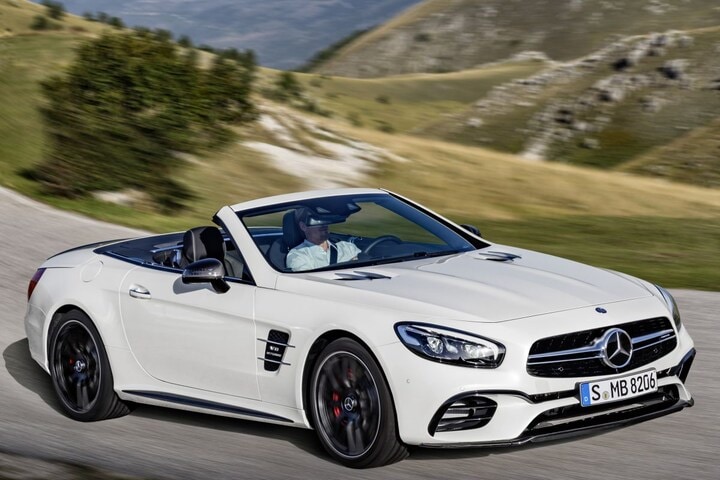 Mercedes SL facelift