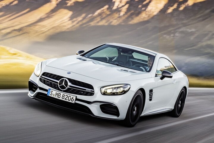 Mercedes SL facelift