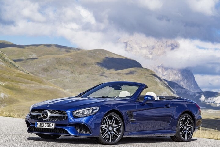 Mercedes SL facelift