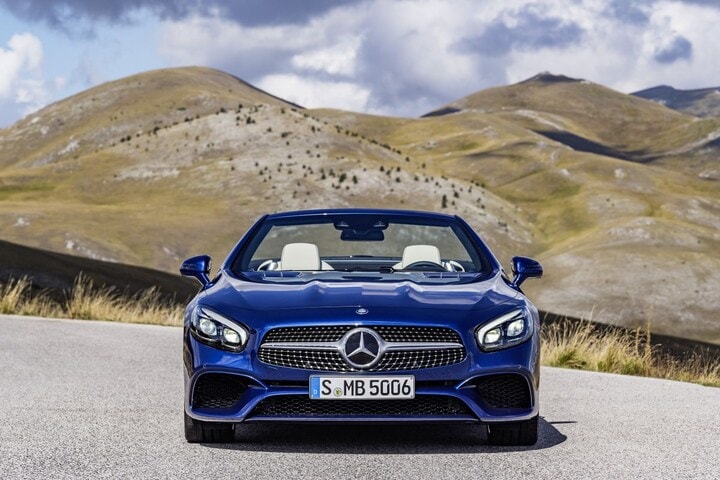Mercedes SL facelift
