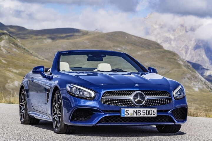 Mercedes SL facelift