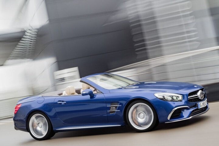 Mercedes SL facelift