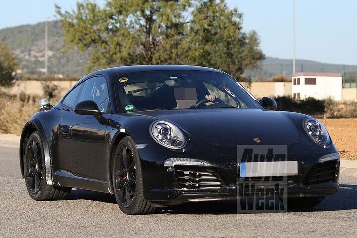Porsche 911 mule