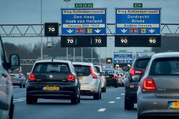 Spits file (foto ANP)