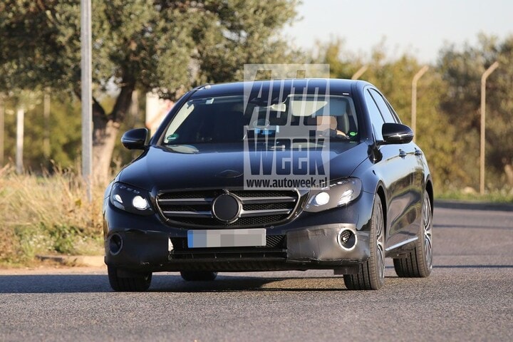 Mercedes E-klasse spyshots