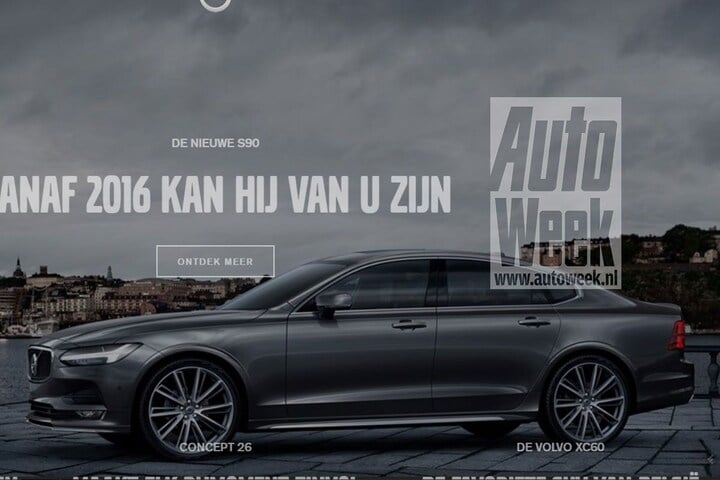 Volvo S90 gelekt