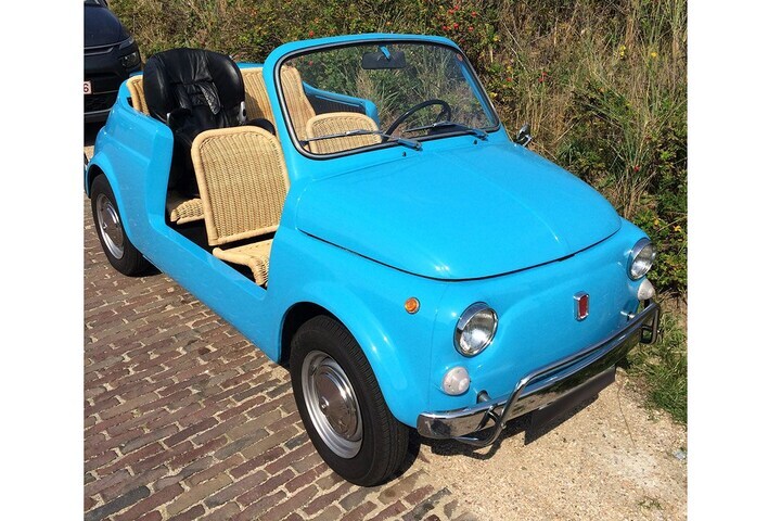 Fiat 500 'Jolly' In het wild