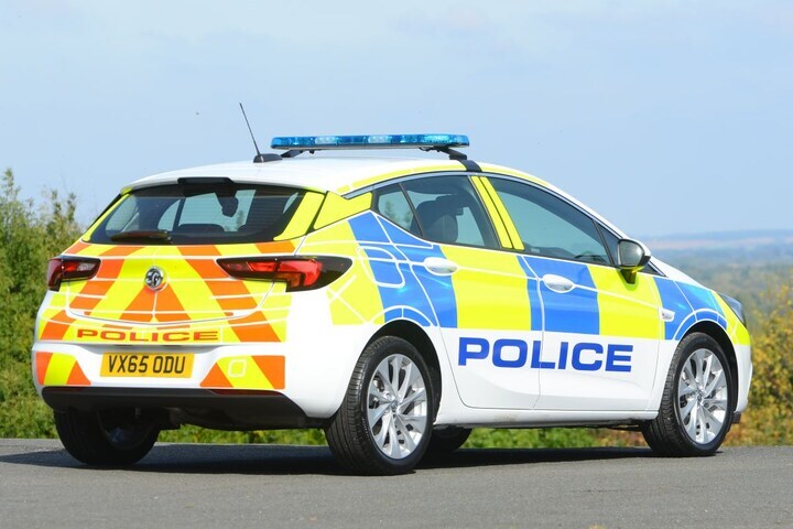 Vauxhall/Opel Astra politie Verenigd Koninkrijk