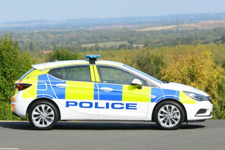 Vauxhall/Opel Astra politie Verenigd Koninkrijk