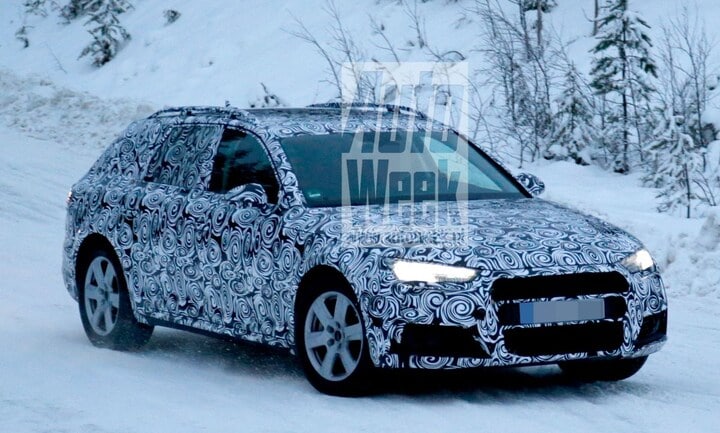 Audi A4 Allroad spyshots