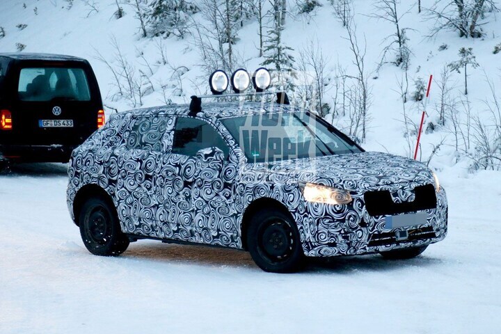 Audi Q2 spyshots